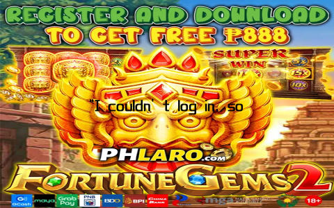 “I couldn’t log in, so I just took a break and went for a walk